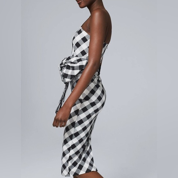 White House Black Market Gingham Picnic Dress - Picture 3 of 11